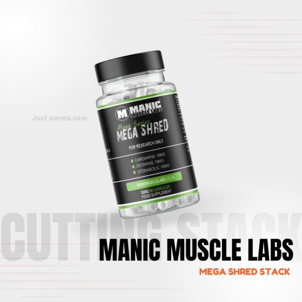 Manic Muscle Mega Shred 35mg 90 Caps